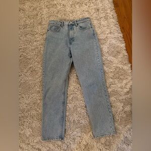 ZARA HIGH RISE STRAIGHT JEANS SIZE 6